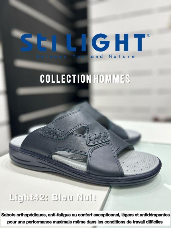 CLAQUETTE ORTHOPÉDIQUE HOMME