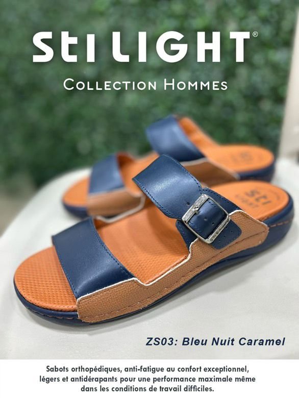 CLAQUETTE ORTHOPÉDIQUE HOMME – Image 2