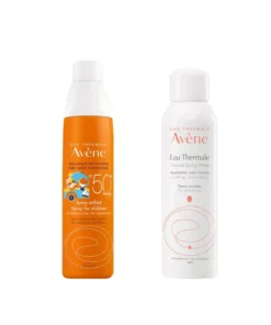 AVENE ECRAN SPRAY ENFANT SPF50+ 200ML+EAU THERMALE 150ML OFFERT