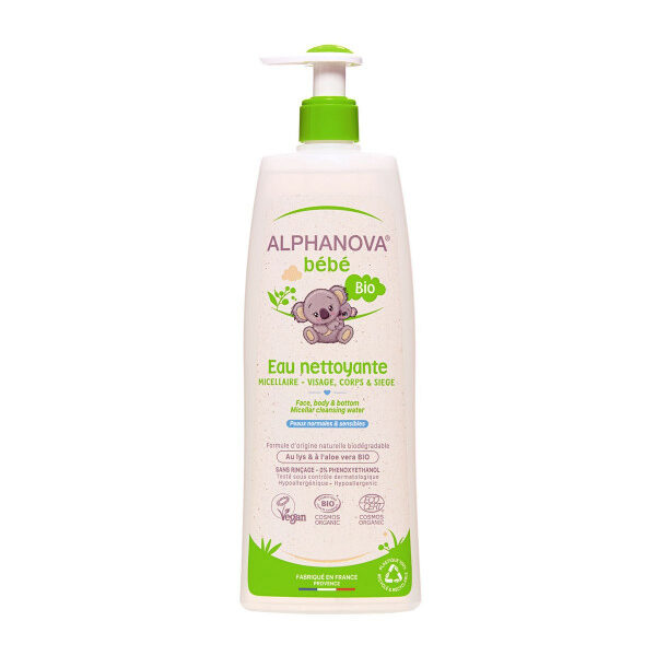 ALPHANOVA BEBE BIO EAU NETTOYANTE MICELLAIRE 500L