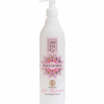 AURACY PEACE OF MIND LAIT HYDRATANT VISAGE ET CORPS ROSE INDIENNE & THE VERT, 400 ML
