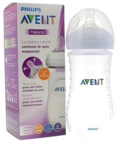 AVENT BIBERON NATURAL PLASTIQUE 6M+ SCF036/17 330ML