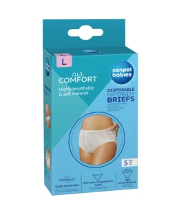 CANPOL BABIES 5 CULOTTES DE MATERNITE JETABLES L REF 9/599