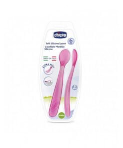 Alternative view of CHICCO 2 CUILLERE SILICONE, 6M+