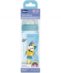 CHICCO BIBERON WELL-BEING TETINE SILICONE 4M+ 330ML