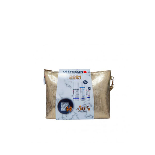 Coffret Ultrasun Anti Pigmentation + Ultrasun Sports Gel SPF50+ -50% + Ultrasun Lip Spf50+ - 50%