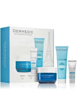 DERMEDIC COFFRET HYDRAIN3 CREME DE NUIT+GEL NET+CONTOUR DES YEUX