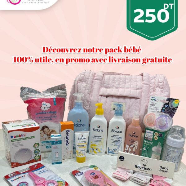 Pack bébé maman rose