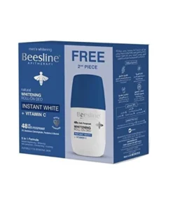 BEESLINE ROLL ON DEODORANT INSTANT WHITE +1 GRATUIT