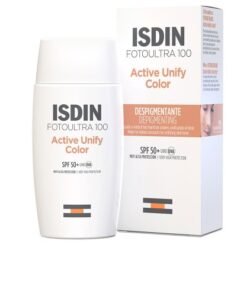 ISDIN PHOTOPROTECTION ECRAN SOLAIRE ACTIVE UNIFY FUSION FLUIDE TEINTEE SPF50+ 50ML