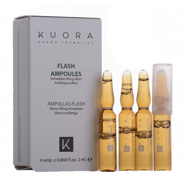 KUORA FLASH AMPOULE LIFTING IMMEDIAT 4 AMPOULES * 2 ML