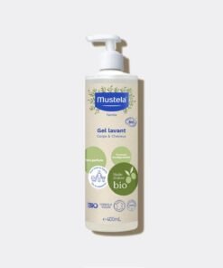 MUSTELA BIO GEL LAVANT CHEVEUX ET CORPS 400ML
