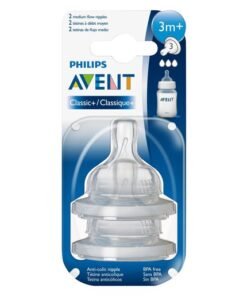 AVENT TETINE CLASSIC ANTI-COLIC 2PIECES 3M+ SCF633/27