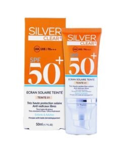SILVER CLEAR ECRAN SOLAIRE TEINTÉ BEIGE ECLAT 50 ML