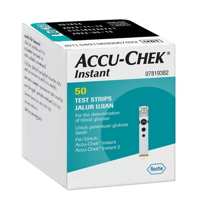ACCU-CHEK INSTANT BANDELETTES REACTIVES BOITE DE 50