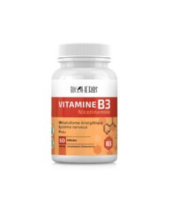 BIOHERBS VITAMINE B3 60 GÉLULES