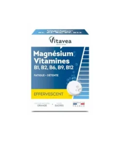 VITAVEA MAGNESIUM B1, B2, B6, B9, B12 EFFERVESCENT 24 COMPRIMES