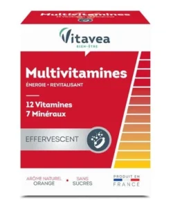VITAVEA MULTIVITAMINES 12 VITAMINES + 7 OLIGO-ÉLEMENTS EFFERVESCENT 24 COMPRIMÉS