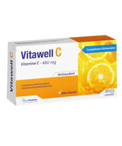 VITAWELL C VITAMINE C 480 MG 30 COMPRIMES