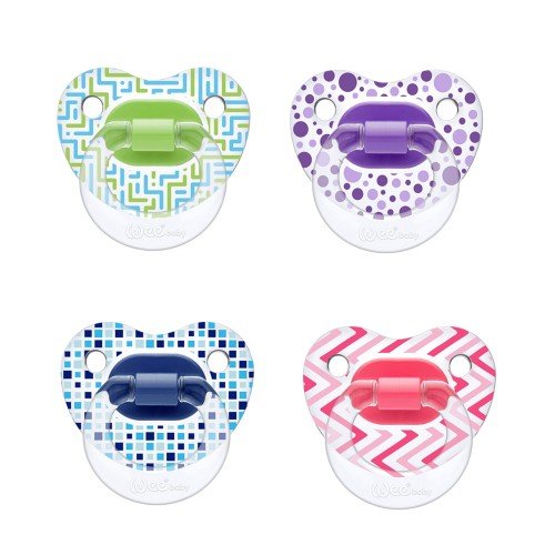 WEE BABY SUCETTE TRANSPARENTE DECOREE 6-18M 837