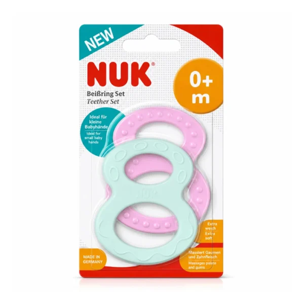 NUK Anneau de Dentition Forme 8