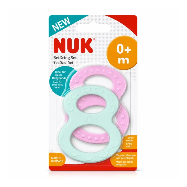 NUK Anneau de Dentition Forme 8