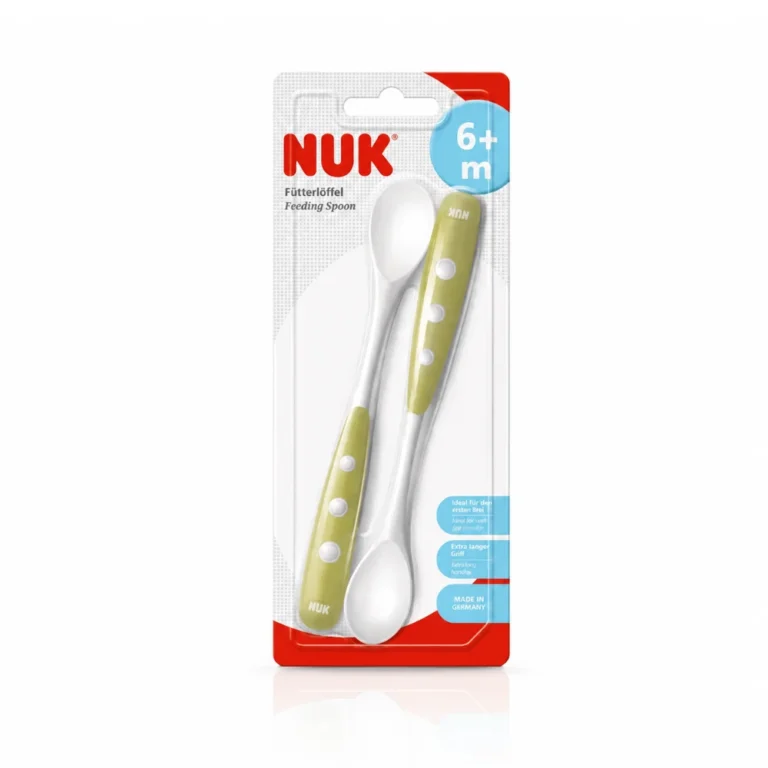 NUK Easy Learning Cuillères Silicone x2