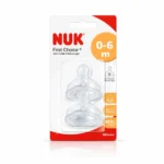 NUK First Choice+ 2 Tétines 0–6 mois