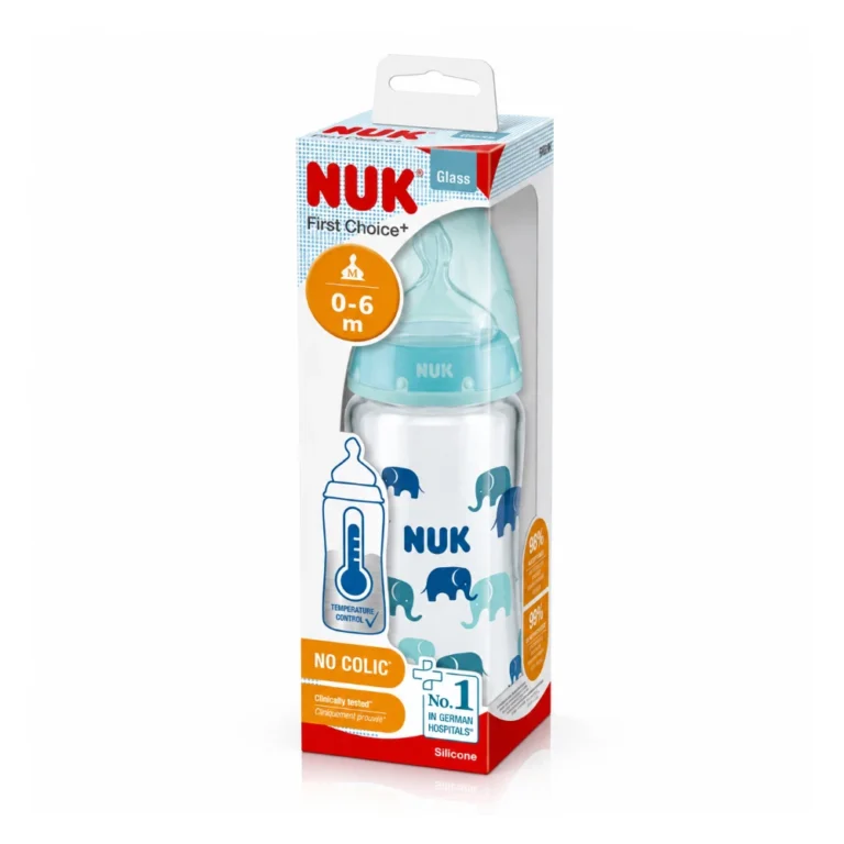 NUK First Choice Biberon Verre 240 ml