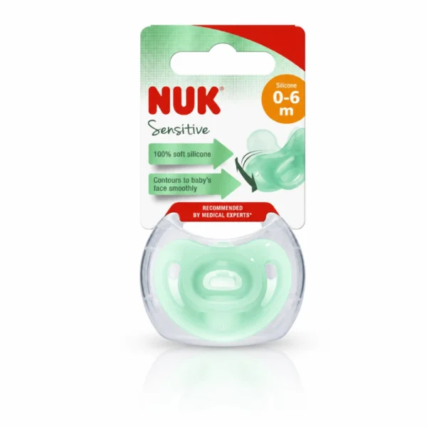 NUK Sensitive Sucette 0–6 mois