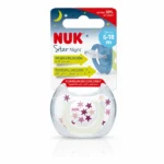 NUK Star Night Sucette 6–18 mois