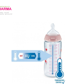 Nuk Biberon Plastique Température Control 300ml