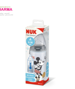 NUK FIRST CHOICE BIBERON MICKEY MOUSE 6-18 MOIS 300ML