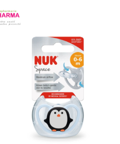 NUK SUCETTE EN SILICONE NUK SPACE