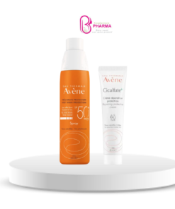 AVENE SOLAIRE SPRAY ADULTE HAUTE PROTECTION SPF50+ 200ML+CICALFATE CREME REPARATRICE PROTECTRICE 40ML(OFFERT)