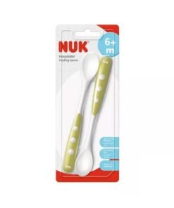 Lot de 2 cuillères silicone NUK pour bébé dès 6 mois