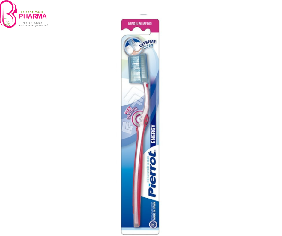 Nouveau PIERROT BROSSE A DENTS ENERGY MEDIUM REF 27