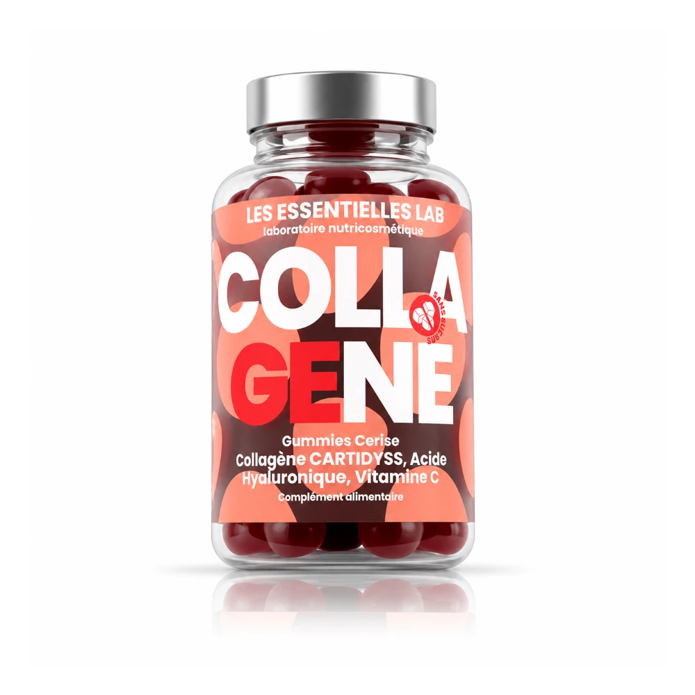 LES ESSENTIELLES LAB COLLAGENE GUMMIES CERISE BT/60 LES ESSENTIELLES LAB COLLAGENE GUMMIES CERISE BT/60