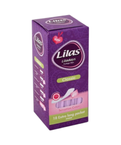 Protège-slips Lilas Extra Long Pocket 18 pièces sensation coton protection 12h