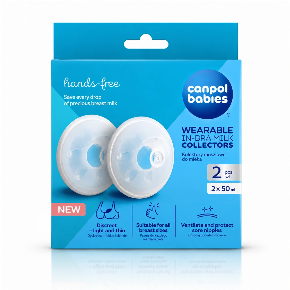 CANPOL BABIES Collecteurs de Lait Portables x2 CANPOL BABIES Collecteurs de Lait Portables x2