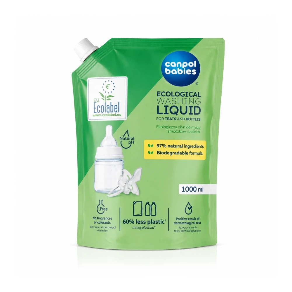 CANPOL BABIES - Liquide de Rinçage Linge Bébé 1 L CANPOL BABIES - Liquide de Rinçage Linge Bébé 1 L