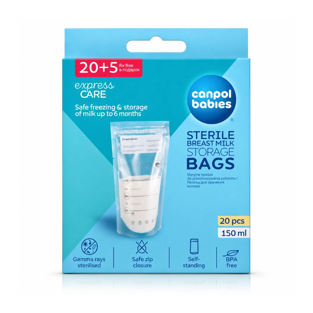 CANPOL Sacs Conservation Lait 25x150ml CANPOL Sacs Conservation Lait 25x150ml