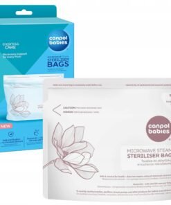 CANPOL BABIES 6 SACS DE STÉRILISATION MICRO-ONDES D’ACCESSOIRES BÉBÉ REF 70/002