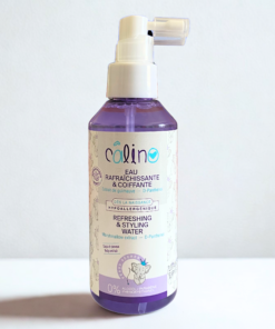 Eau rafraîchissante et coiffante bébé Calino 150ml – pour une peau douce et des cheveux faciles à coiffer