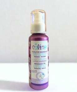 Huile de massage bébé Calino 100ml – hydratante et apaisante pour peau sensible