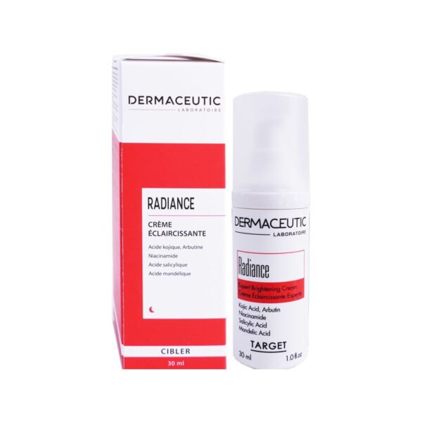Crème de nuit éclaircissante Dermaceutic Radiance 30 ml pour teint uniforme