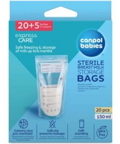 CANPOL BABIES SACS DE CONSERVATION DU LAIT MATERNEL 25PCS,150ML REF 70/001