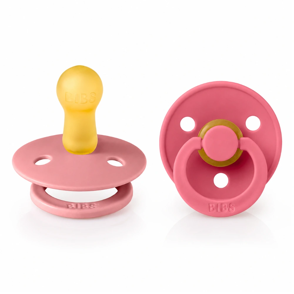 BIBS 02 SUCETTES PACIFIER DUSTY PINK BIBS 02 SUCETTES PACIFIER DUSTY PINK
