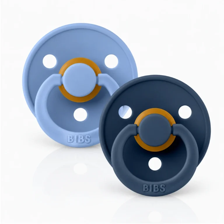 BIBS 02 sucettes natural rubber Blue taille 1