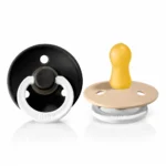 BIBS 02 sucettes pacifier Black Glow Vanilia Glow taille 1